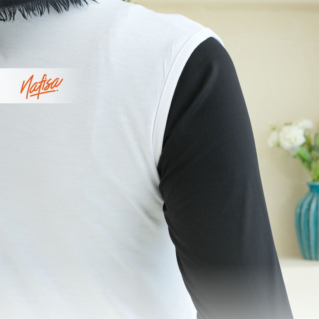 Nafisa Manset Agata - Dalaman Tanpa Lengan Manset Buntung Inner Baju Size Lengkap