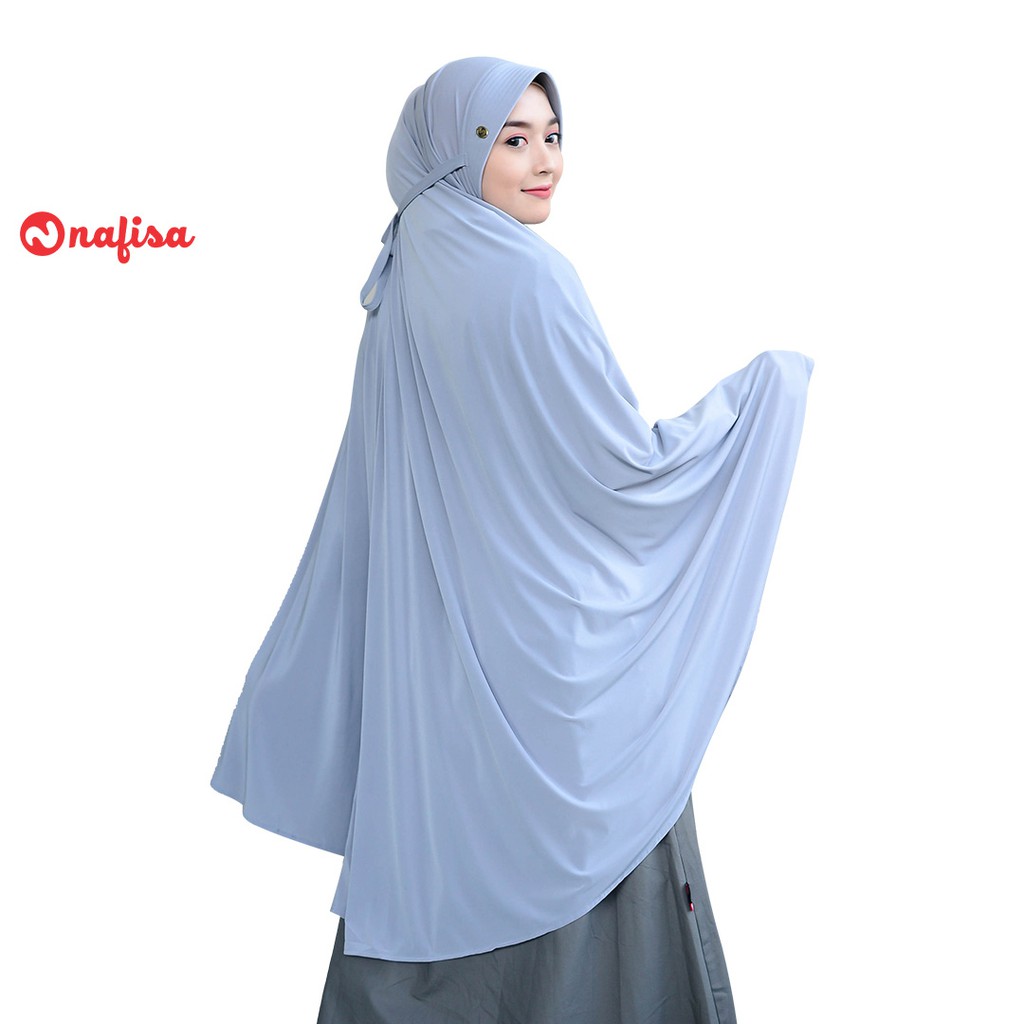 Nafisa Sifabela Yess | Jilbab Instan Syar'i Jumbo | Khimar Bergo Jumbo Syar'i