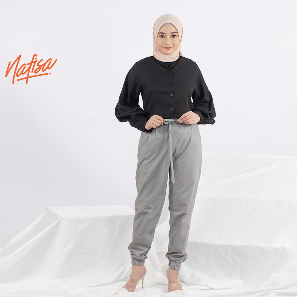 Nafisa PN 05 - Celana Panjang Wanita Straight Pants Casual