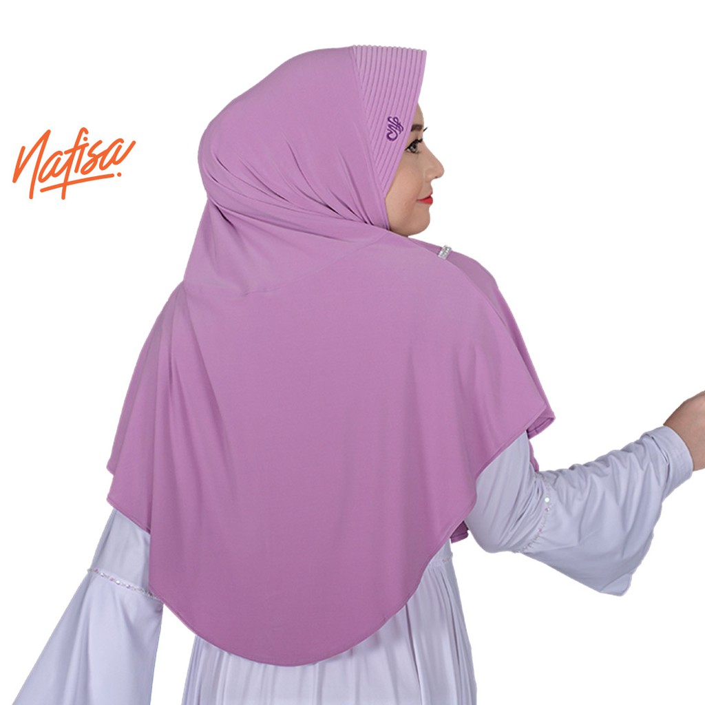 Nafisa Amira - Jilbab Instan Bergo - Hijab Instan Pet Swarosky