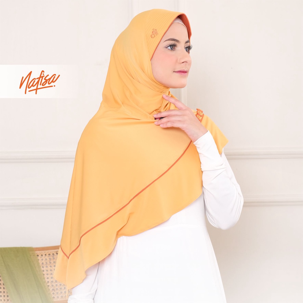 Nafisa Adelia - kerudung Instan Bergo - Hijab Instan Pet Stella