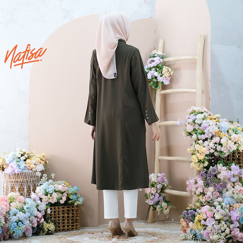 Nafisa Amasya - Tunik Atasan Wanita Outer Muslimah Premium