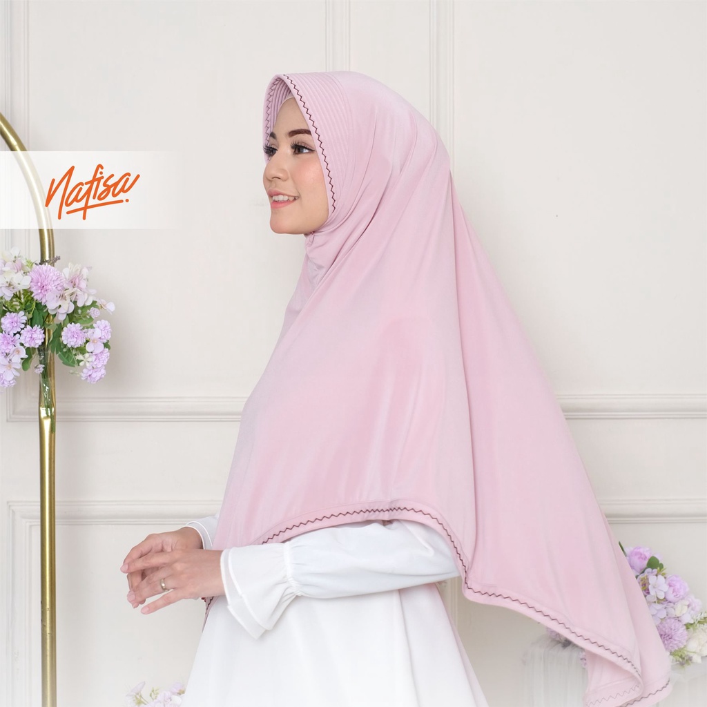 Nafisa Belvana - Jilbab Instan Jumbo Syar'i (Size L & XL)