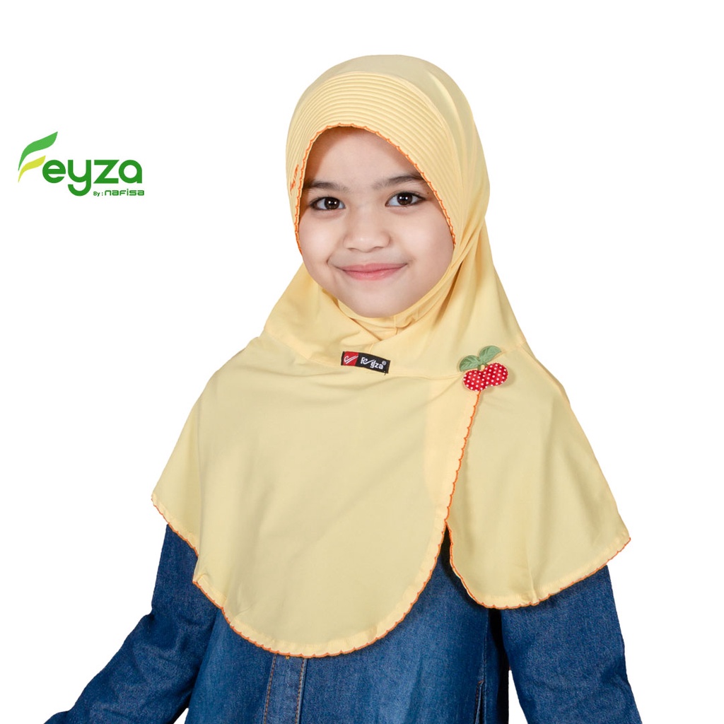 Nafisa Feyza Nuria - Jilbab Instan Bergo Anak Lucu Usia 3-4 tahun