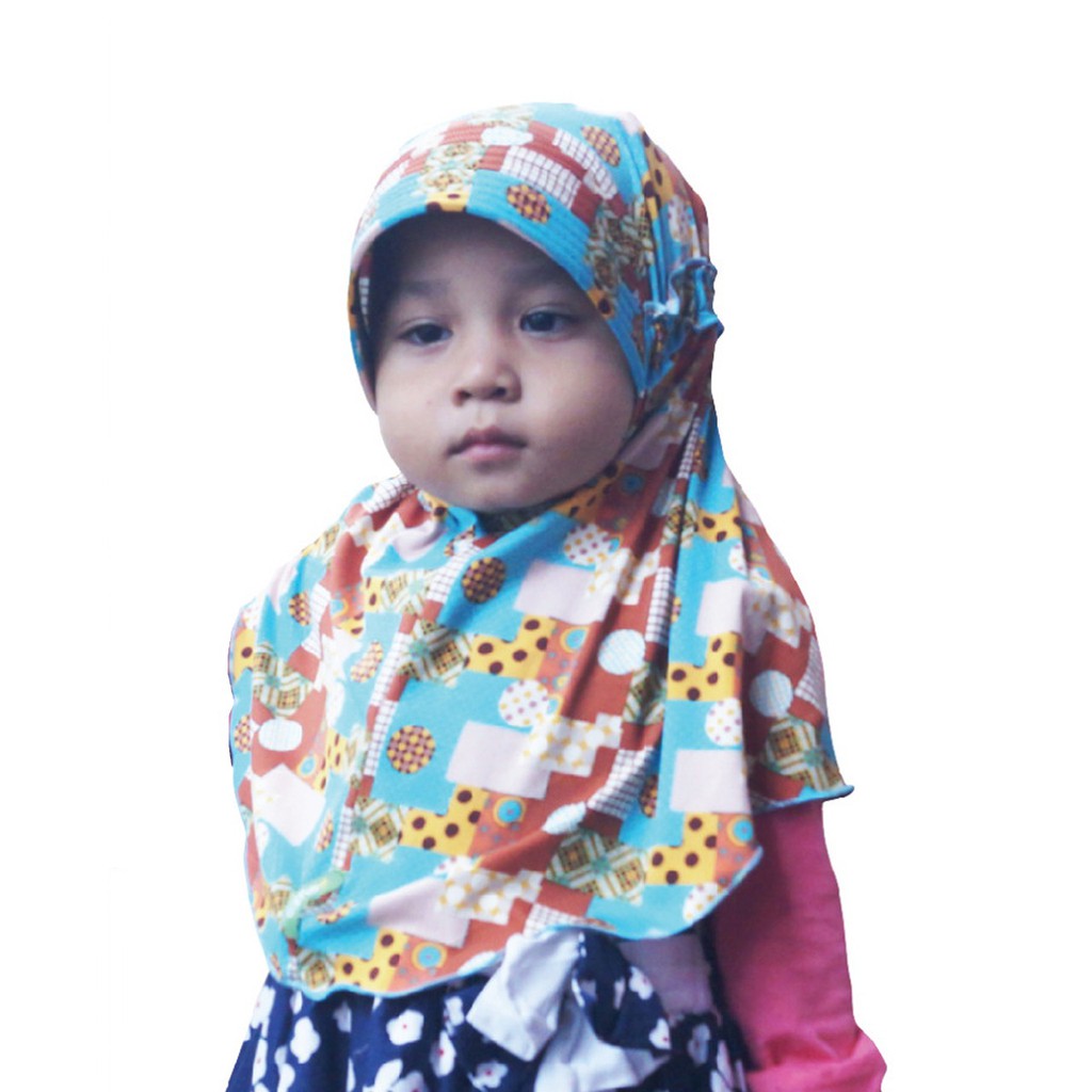 Nafisa Feyza Clara - Kerudung instan anak motif