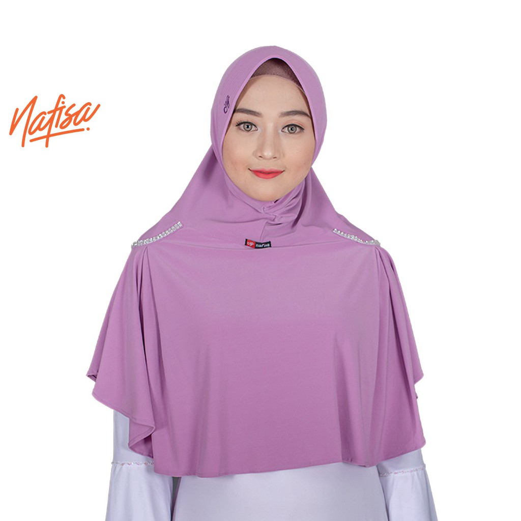 Nafisa Amira - Jilbab Instan Bergo - Hijab Instan Pet Swarosky