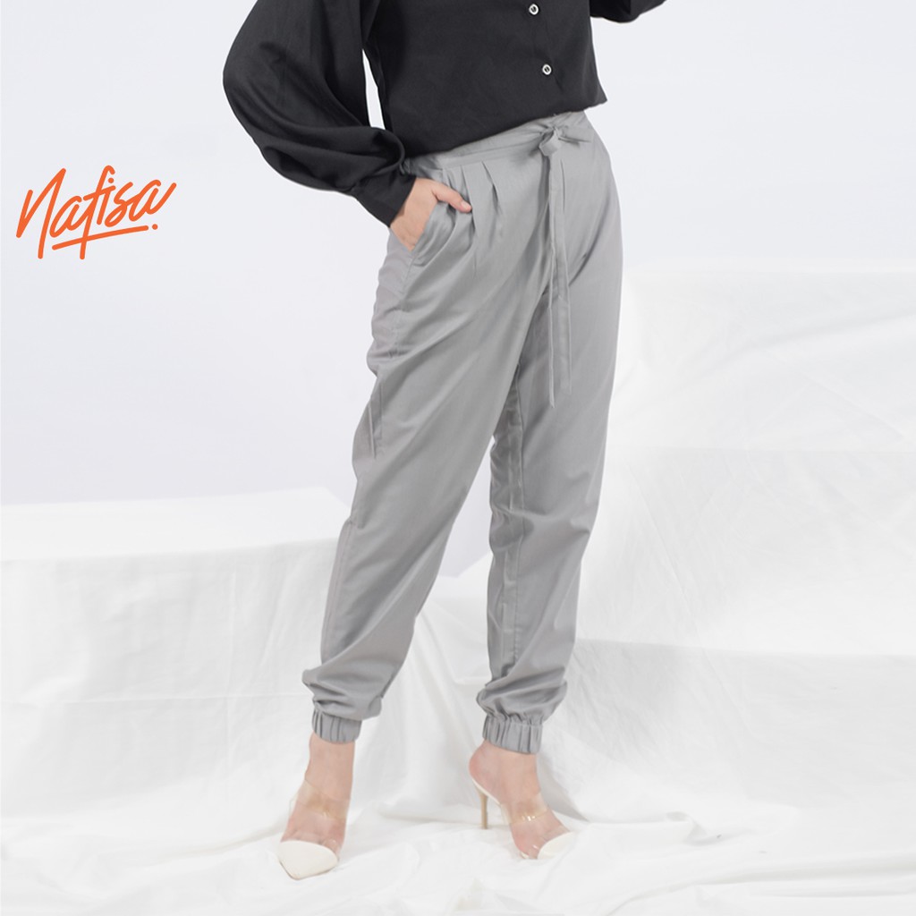 Nafisa PN 05 - Celana Panjang Wanita Straight Pants Casual
