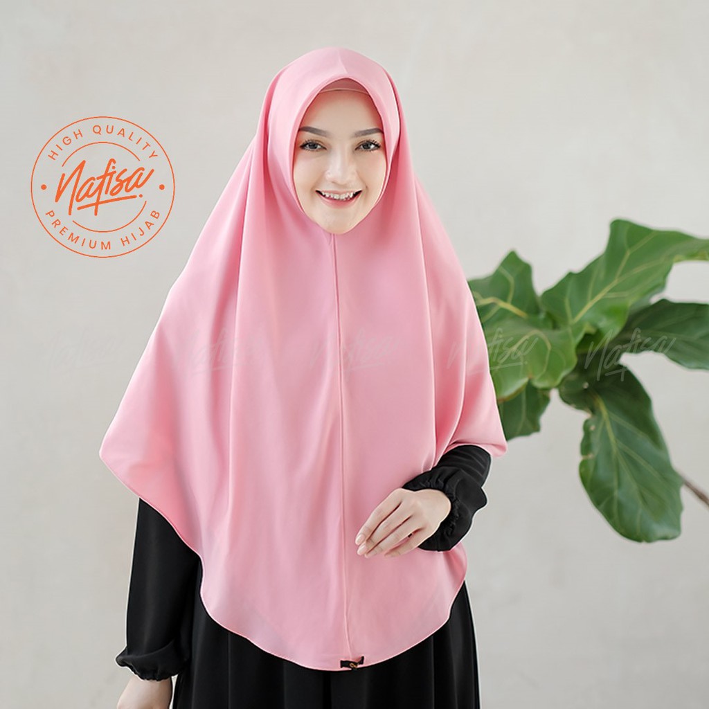 Nafisa Celestine - Hijab Bergo Non pad Syar'i - Jilbab Bergo Double Layer