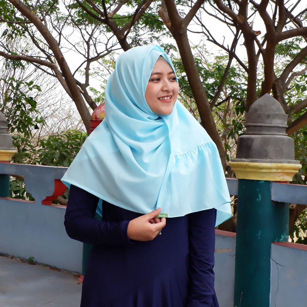 Nafisa Feyza Pastan Balerina | Pashmina Instan Dewasa Bahan Woven Diamond Crepe