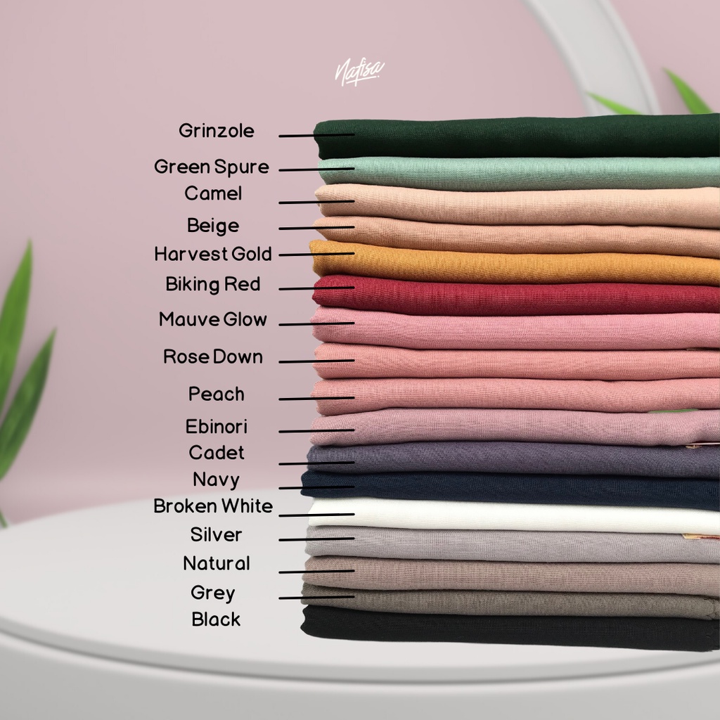 Nafisa Haraa Voal - Scarf Xraa Hijab Segiempat Lasercut