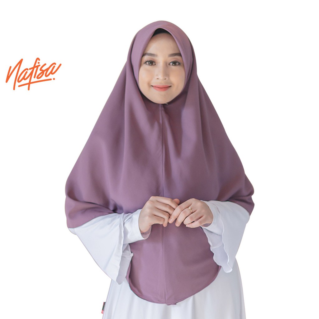 Nafisa Celestine - Hijab Bergo Non pad Syar'i - Jilbab Bergo Double Layer