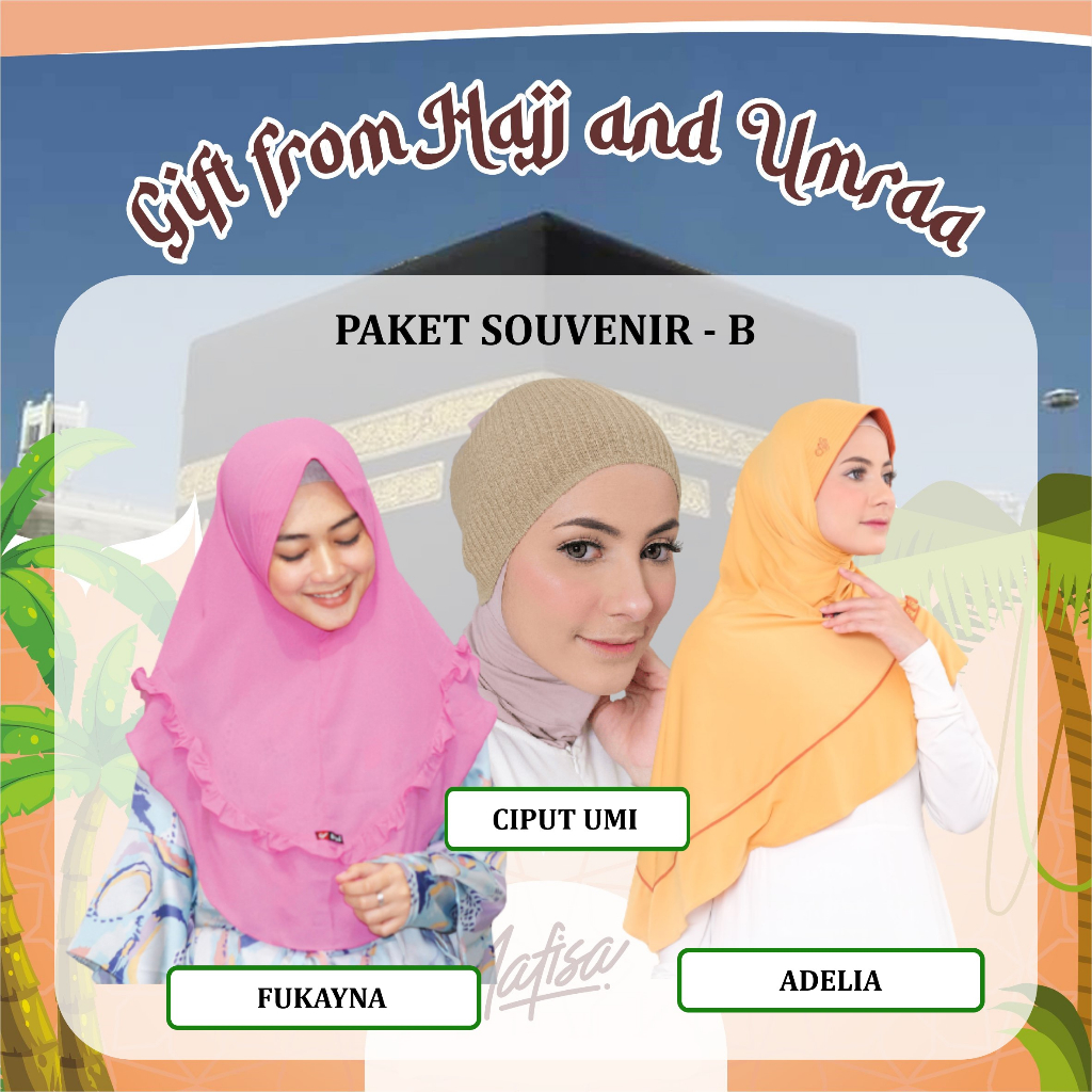 Nafisa Hamper Paket Souvenir Oleh oleh Haji Dan Umroh - Paket Souvenir Hijab Ekonomis