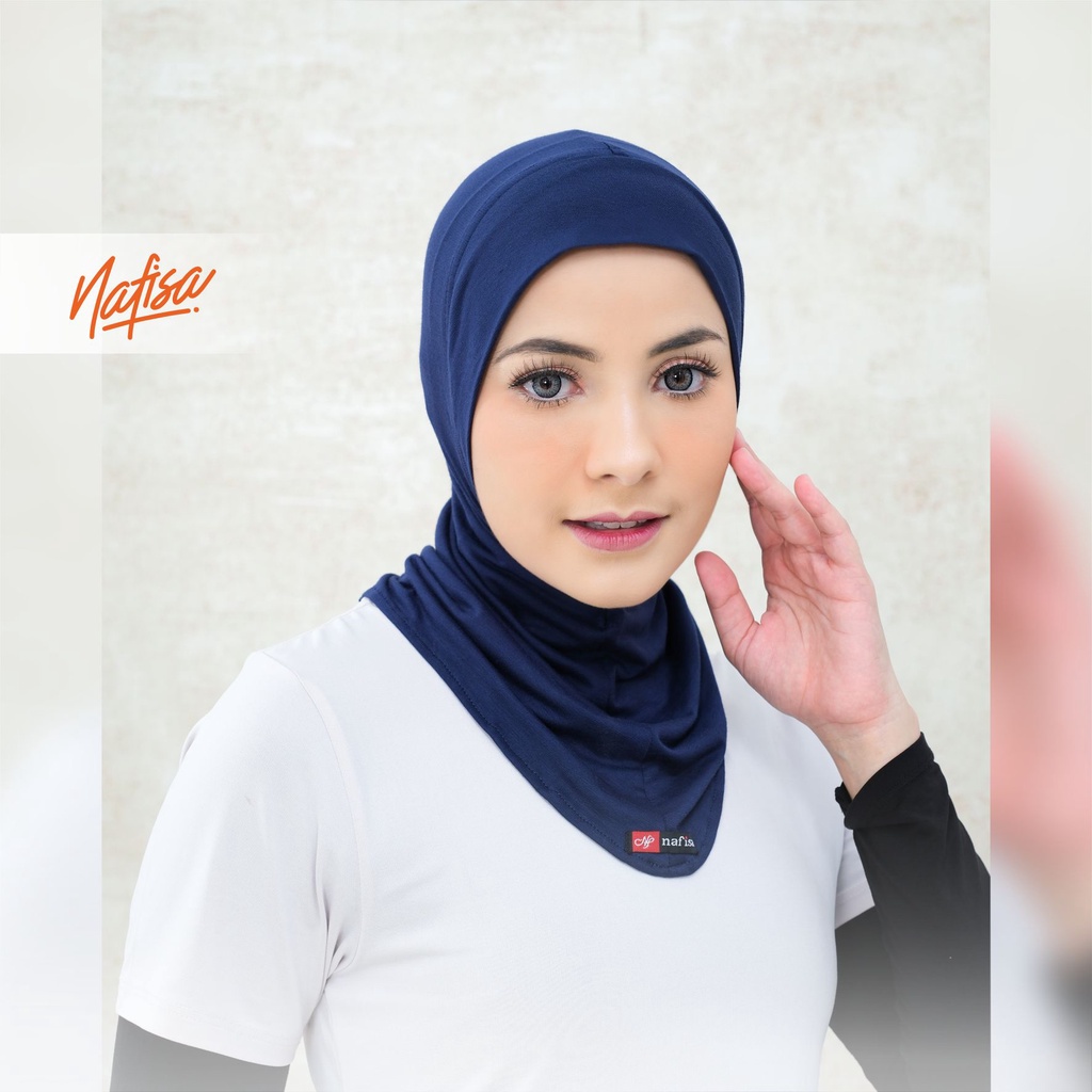 Nafisa Hijab Sporty/PTS- Iner Pet Tanpa Spon Inner Ninja Sporty Kekinian No Ribet