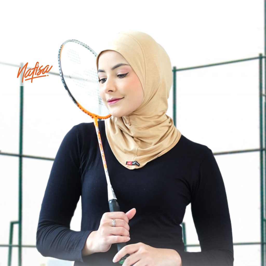 Nafisa Hijab Sporty/PTS- Iner Pet Tanpa Spon Inner Ninja Sporty Kekinian No Ribet