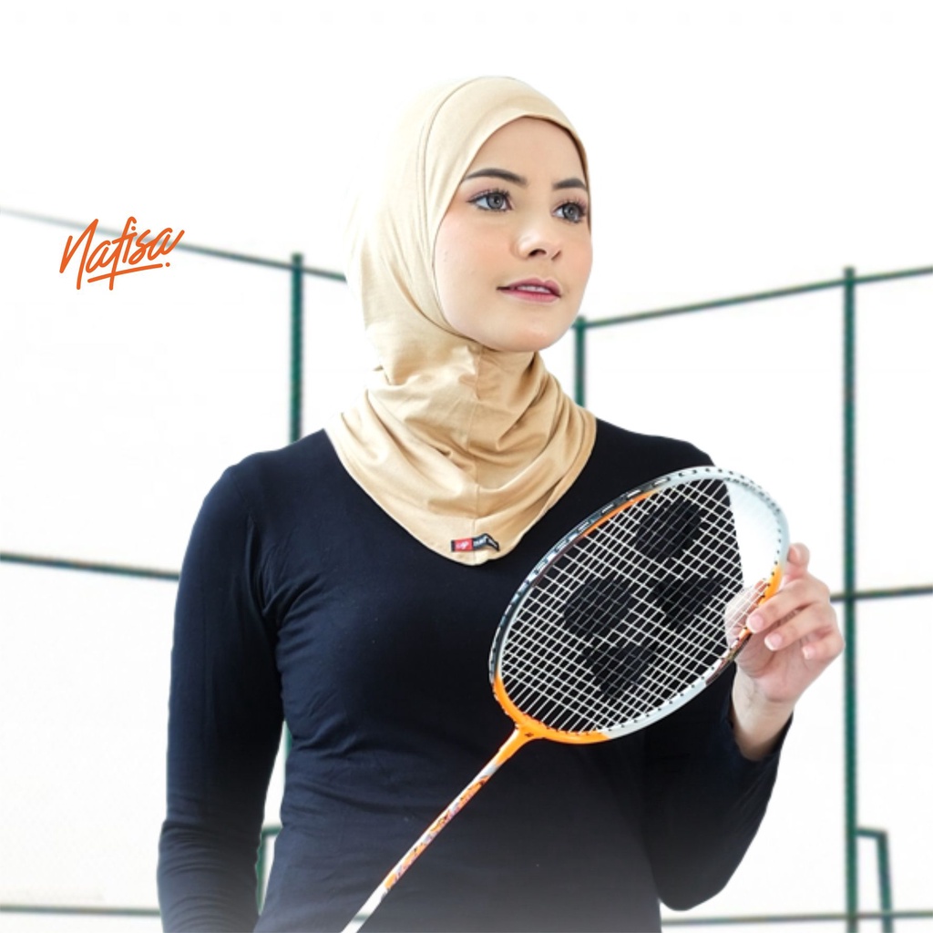 Nafisa Hijab Sporty/PTS- Iner Pet Tanpa Spon Inner Ninja Sporty Kekinian No Ribet