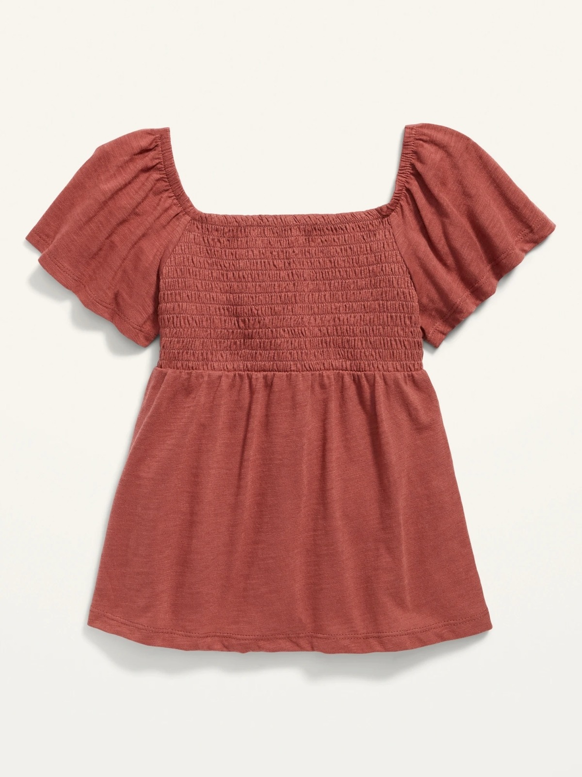 Oldnavy Girls Smocked Flutter Top