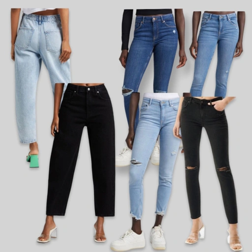Image of Bershka Women Jeans (Jeans Dewasa) 