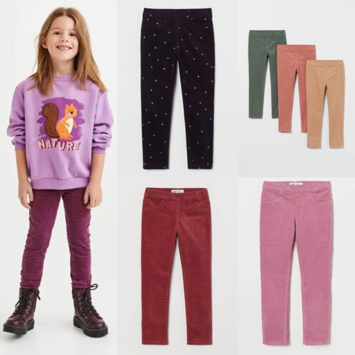 Image of HM Girls Corduroy Jegging