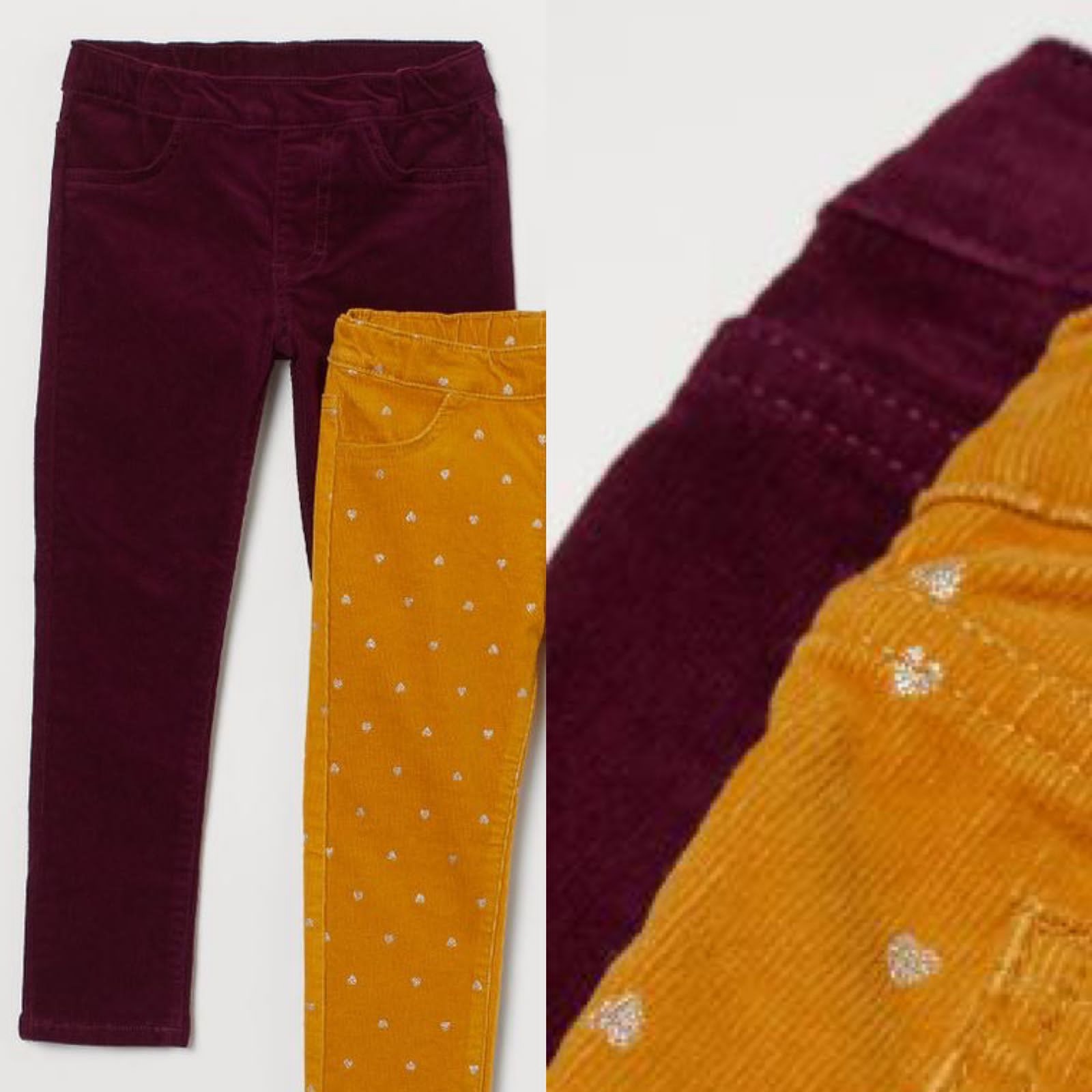 HM Girls Coruroy Jegging Pants