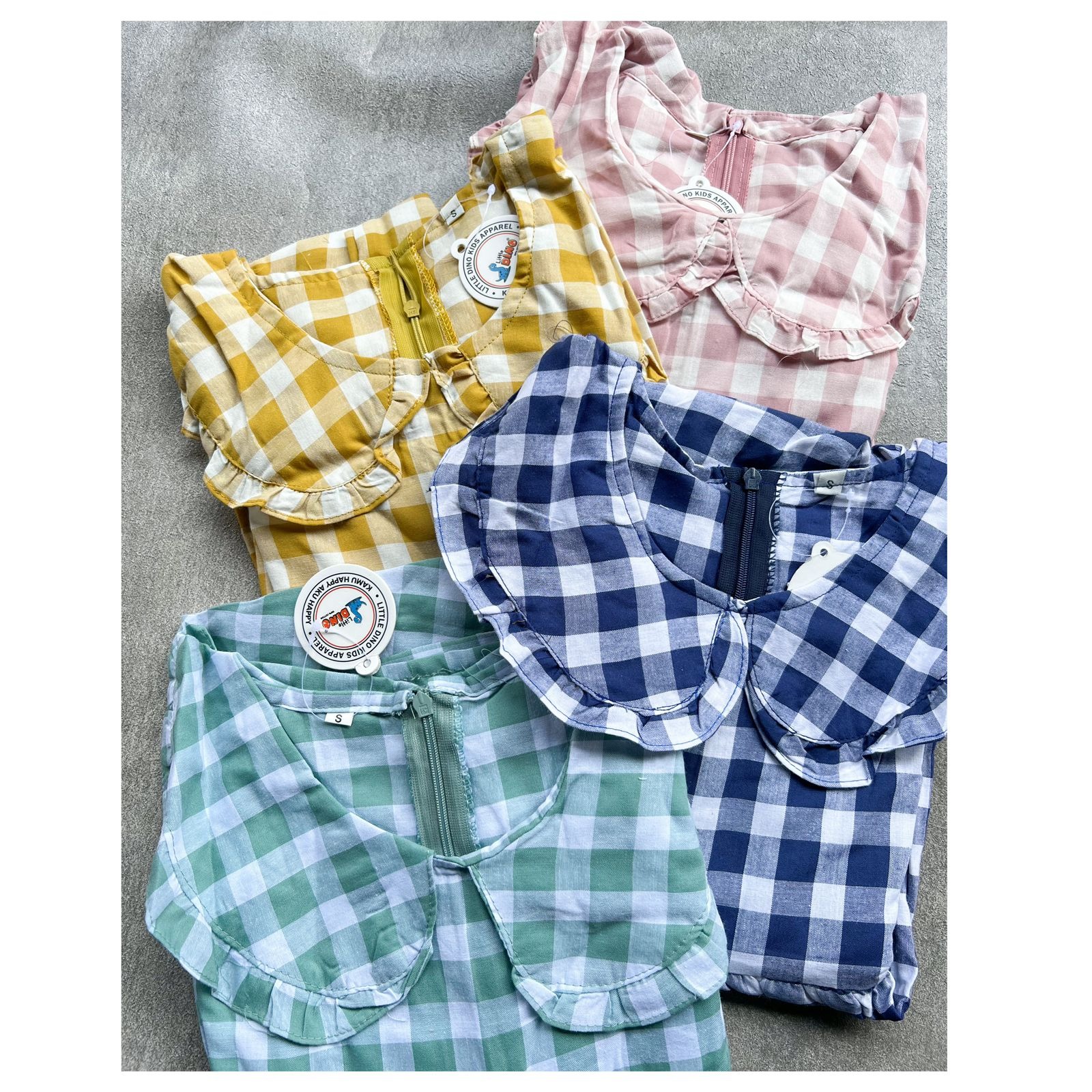 Gamis Ruffle Kotak Junior