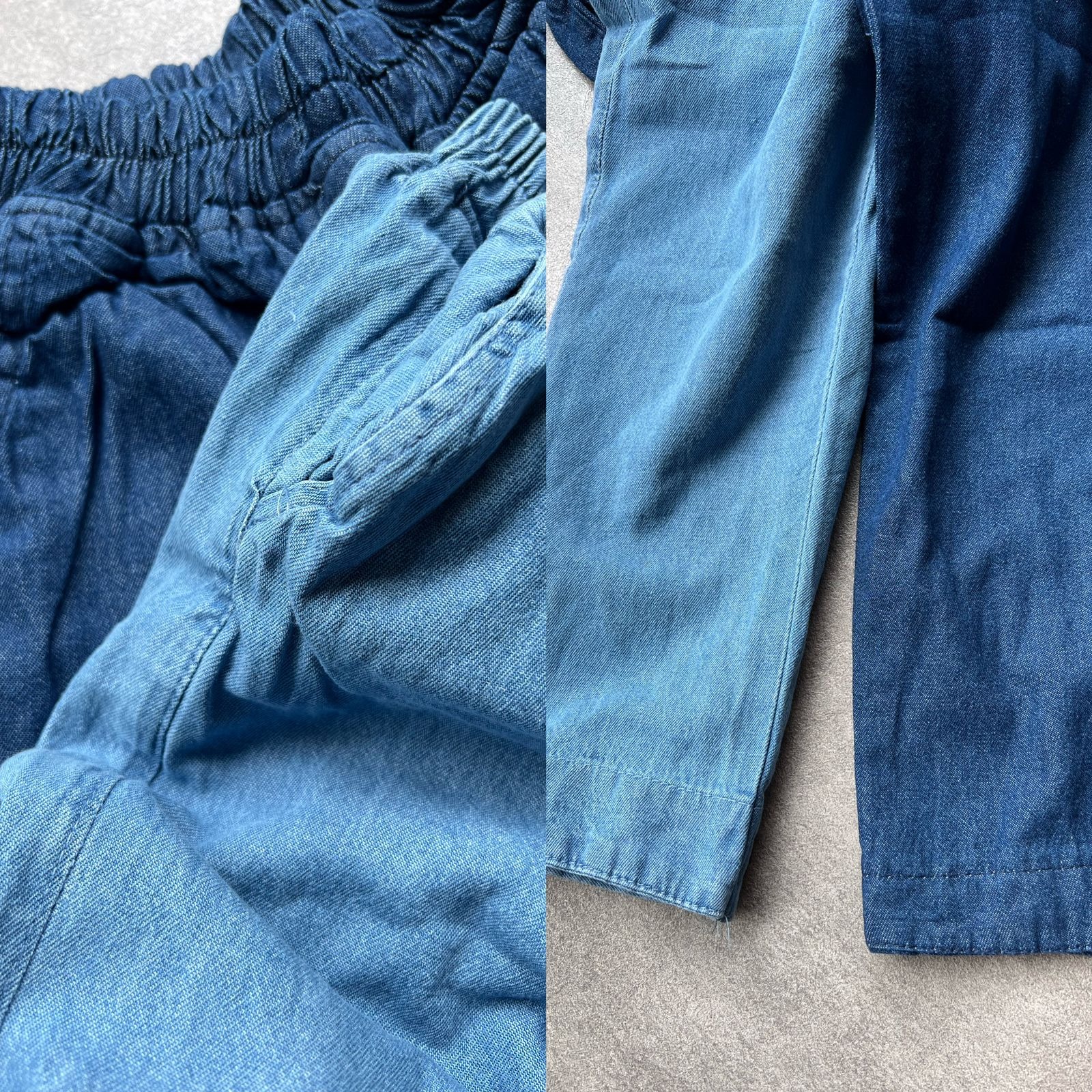 Soft Jeans Harem Pants