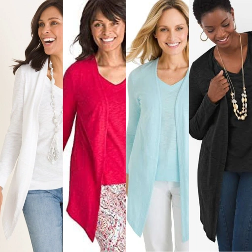 Image of CHICO'S Women Slub Cardigan