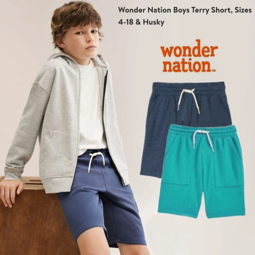 Image of WonderNation Boys Pull-On Shorts