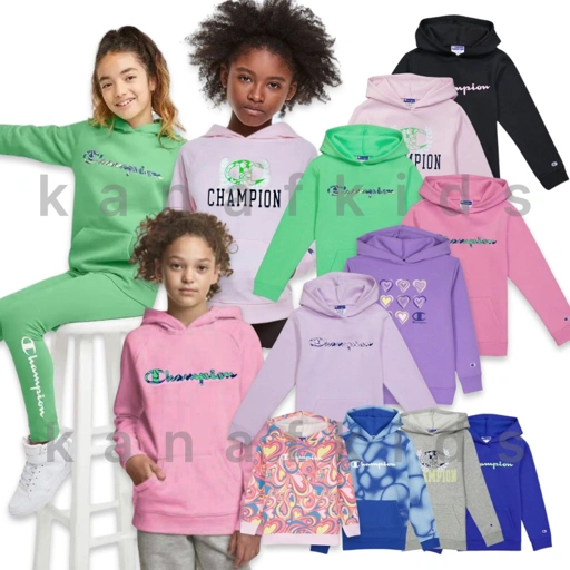 Image of CHAMPION Girls Sweatshirt Hoodie