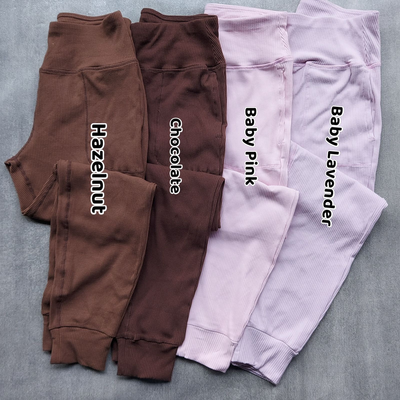 90Degree Ribbed Pocket Jogger Pants