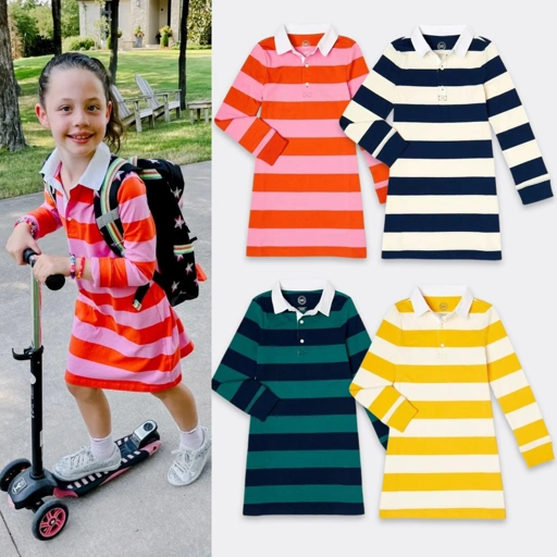 Image of WonderNation Polo Rugby Dress