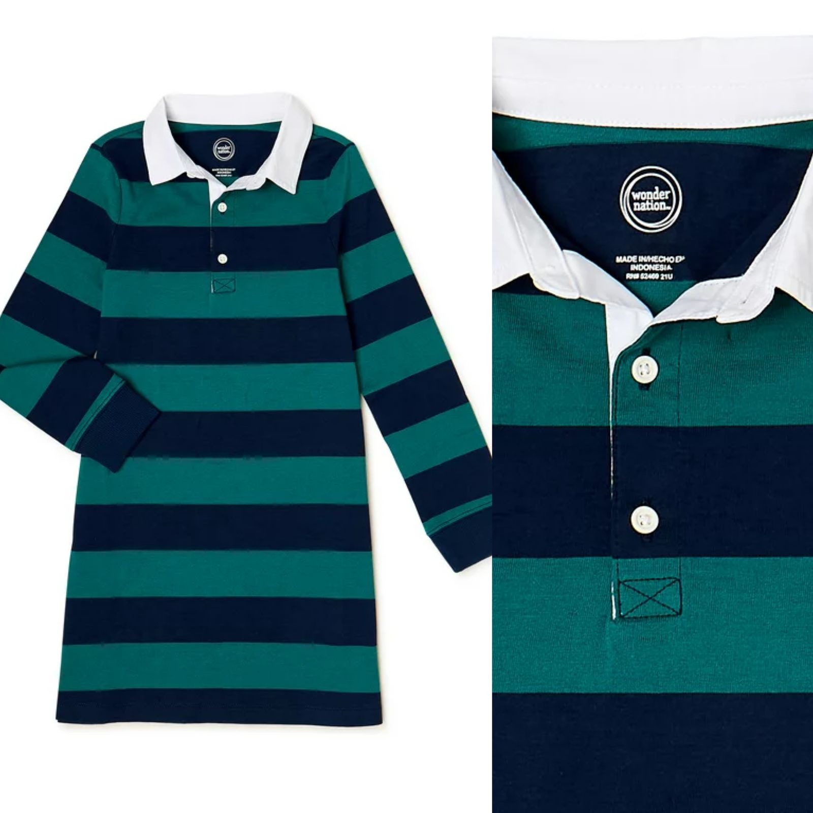 WonderNation Polo Rugby Dress