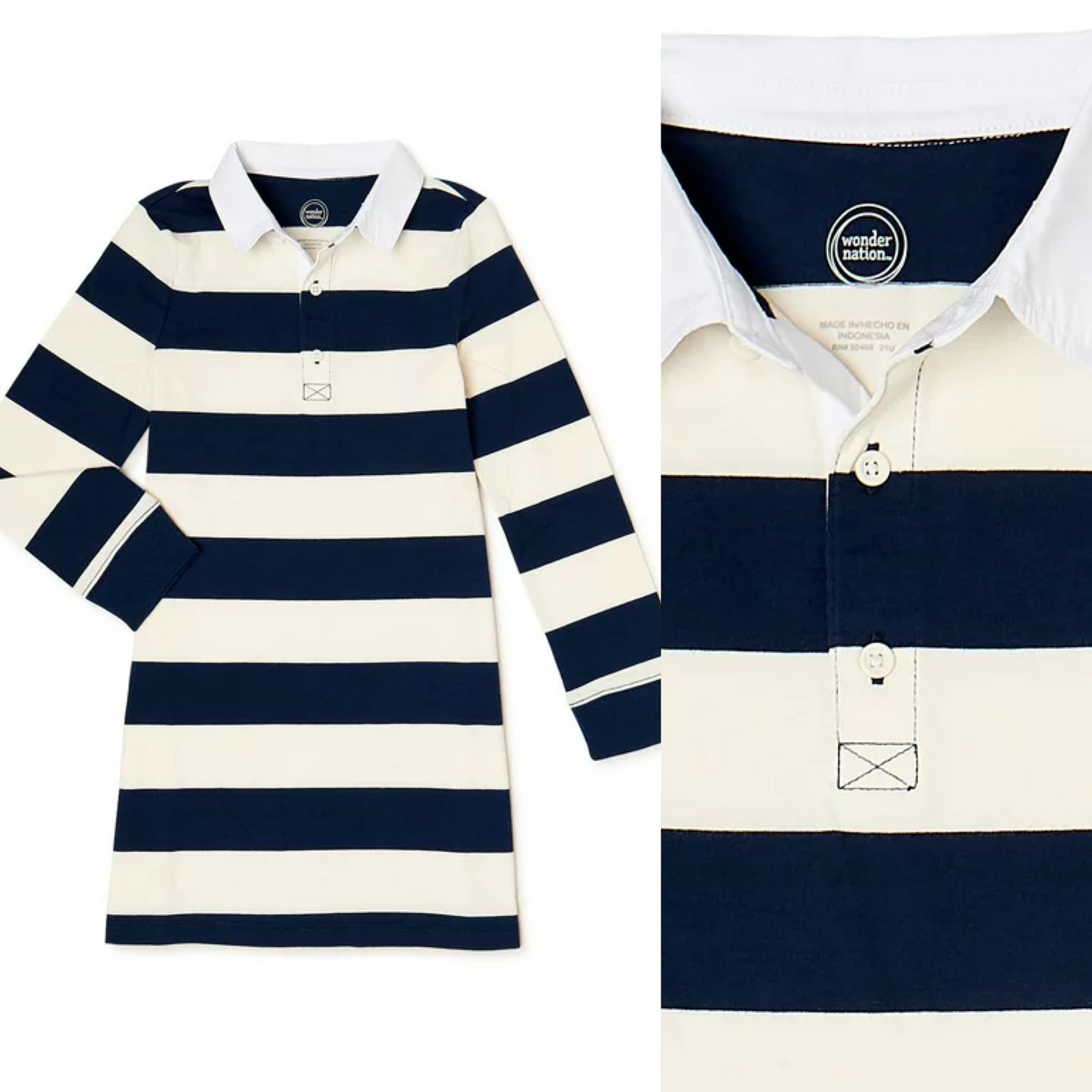 WonderNation Polo Rugby Dress