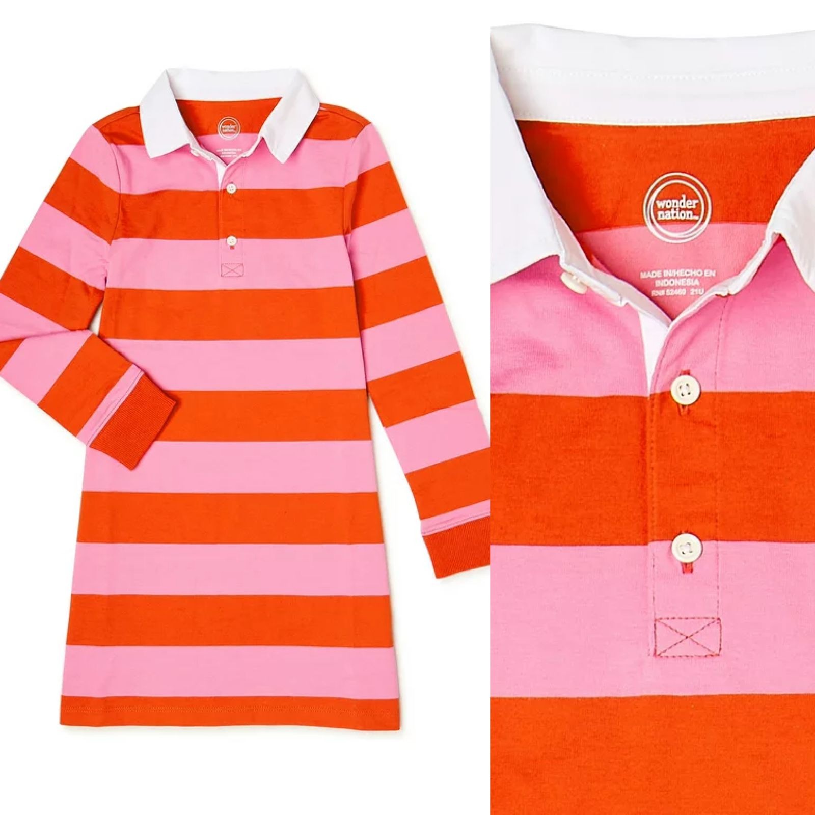 WonderNation Polo Rugby Dress