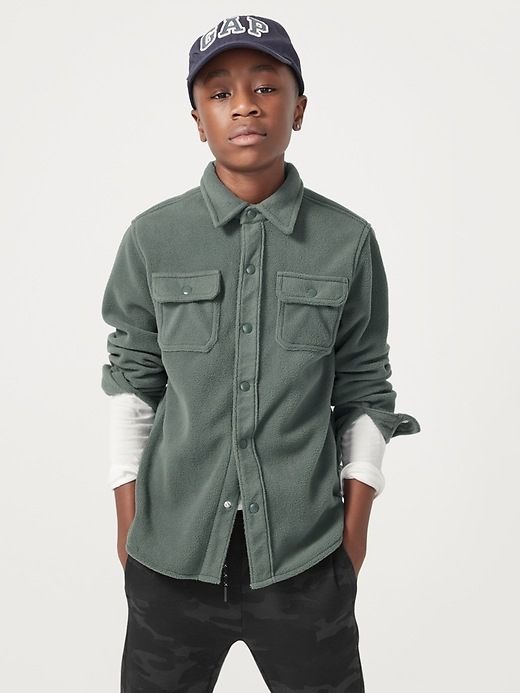 OLDNAVY GAP Fleece Jacket Shirt