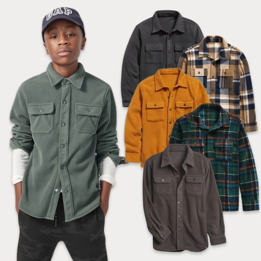 OLDNAVY GAP Fleece Jacket Shirt