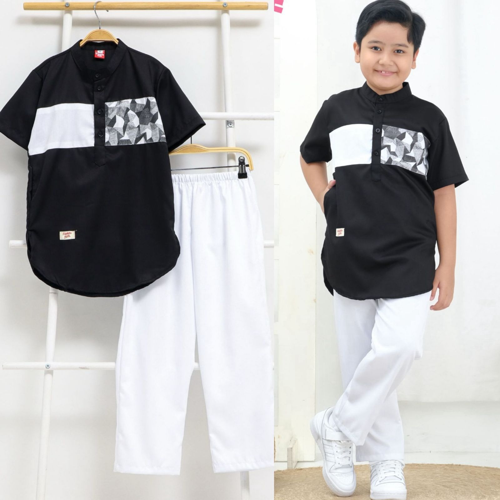 Setelan Koko + Celana Anak Laki-laki Junior