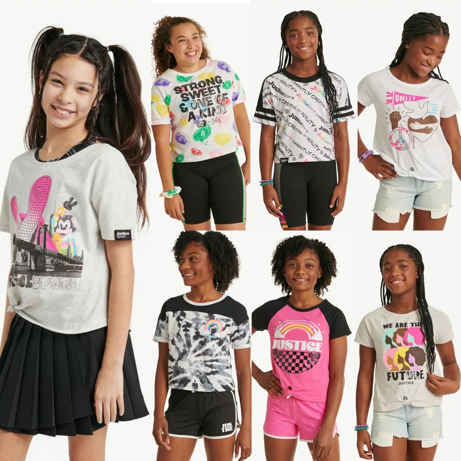 Justice Girls T-Shirts