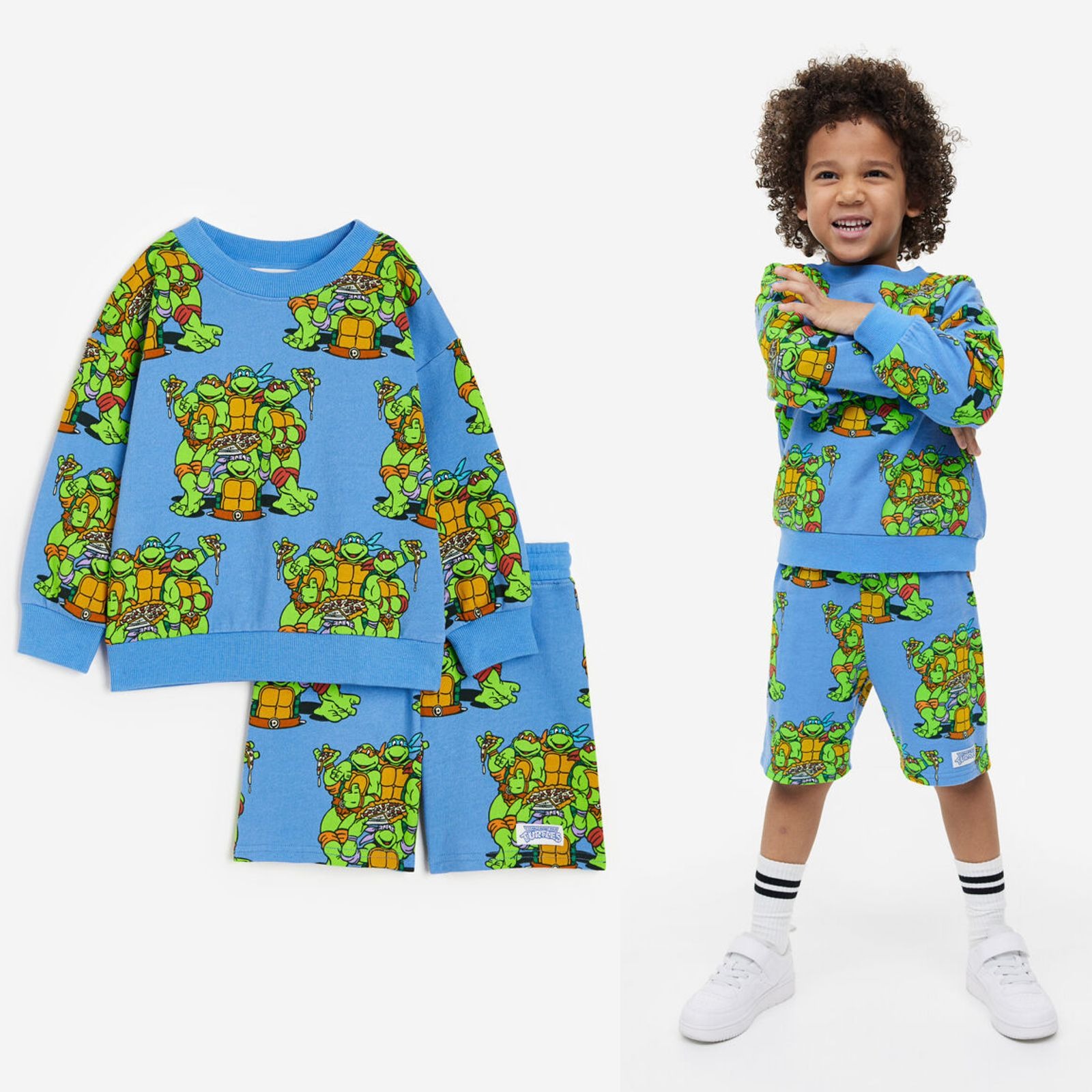 HM Boys Sweatshirt & Shorts Set