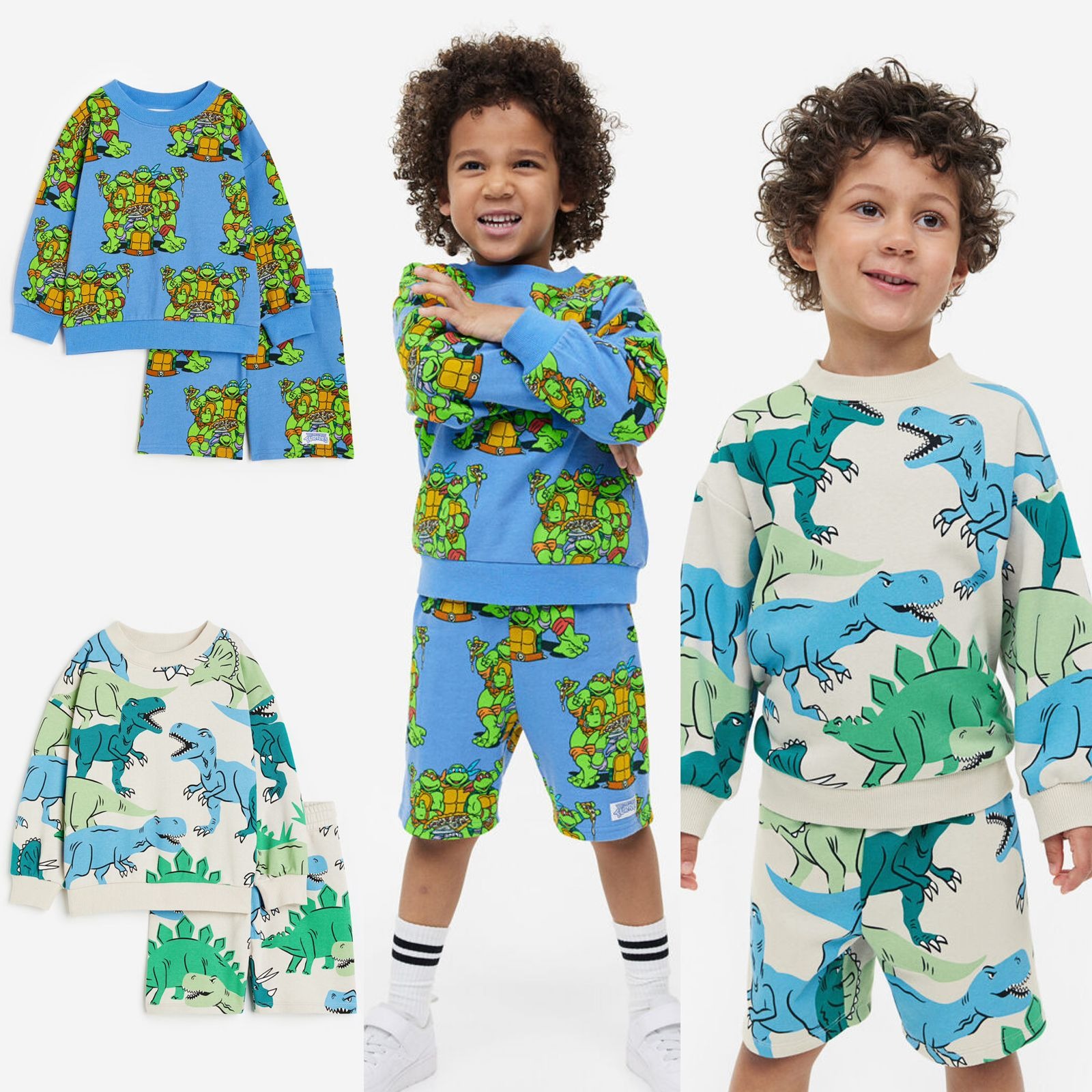 HM Boys Sweatshirt & Shorts Set