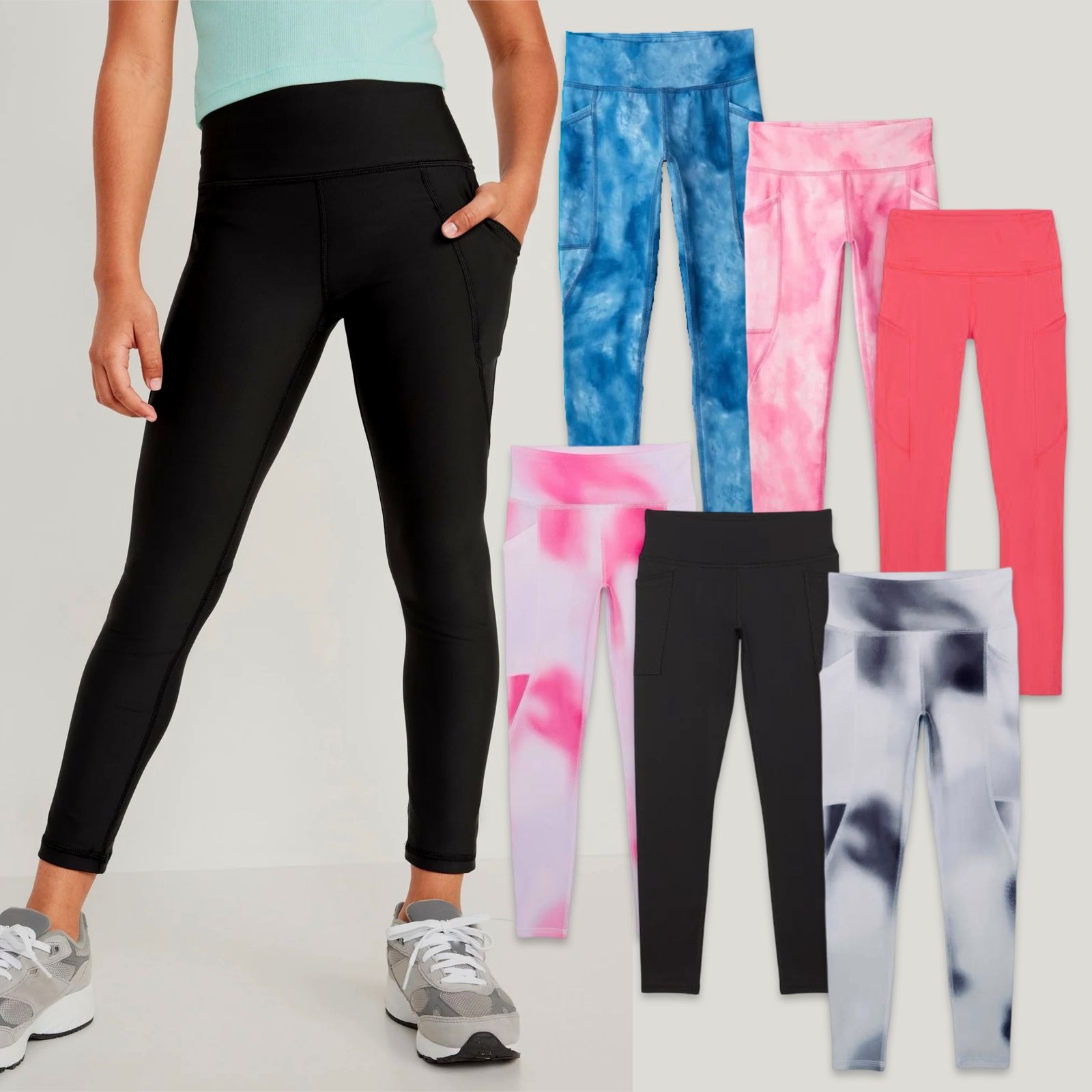  AthlethicWorks Girls Pocket Legging