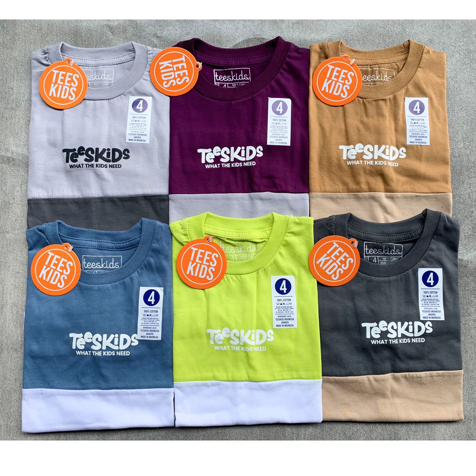 TeesKids Boys Two-Tone Tee