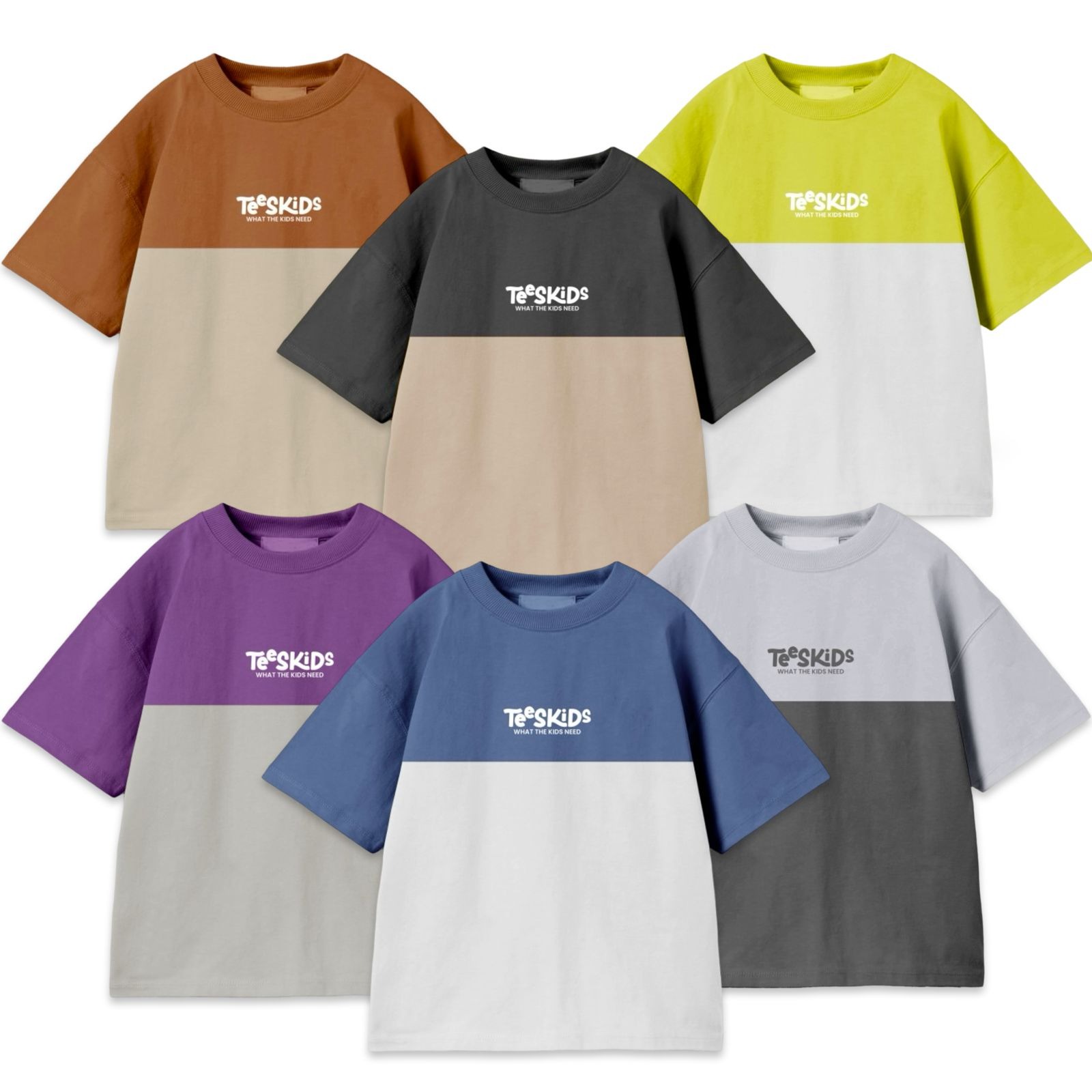 TeesKids Boys Two-Tone Tee
