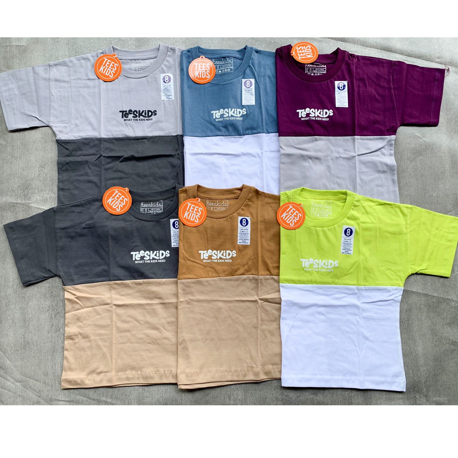 TeesKids Boys Two-Tone Tee