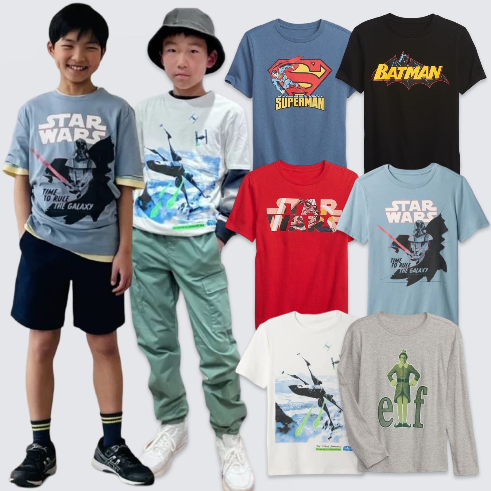 GAPKIDS Boys Superhero Tee