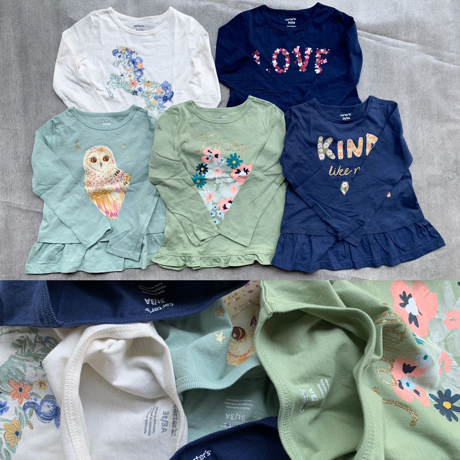 CARTERS Girls Graphic T-Shirts