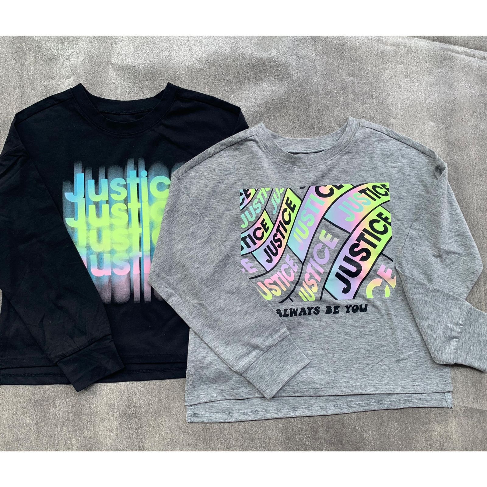 JUSTICE Girls Longsleeve Tee