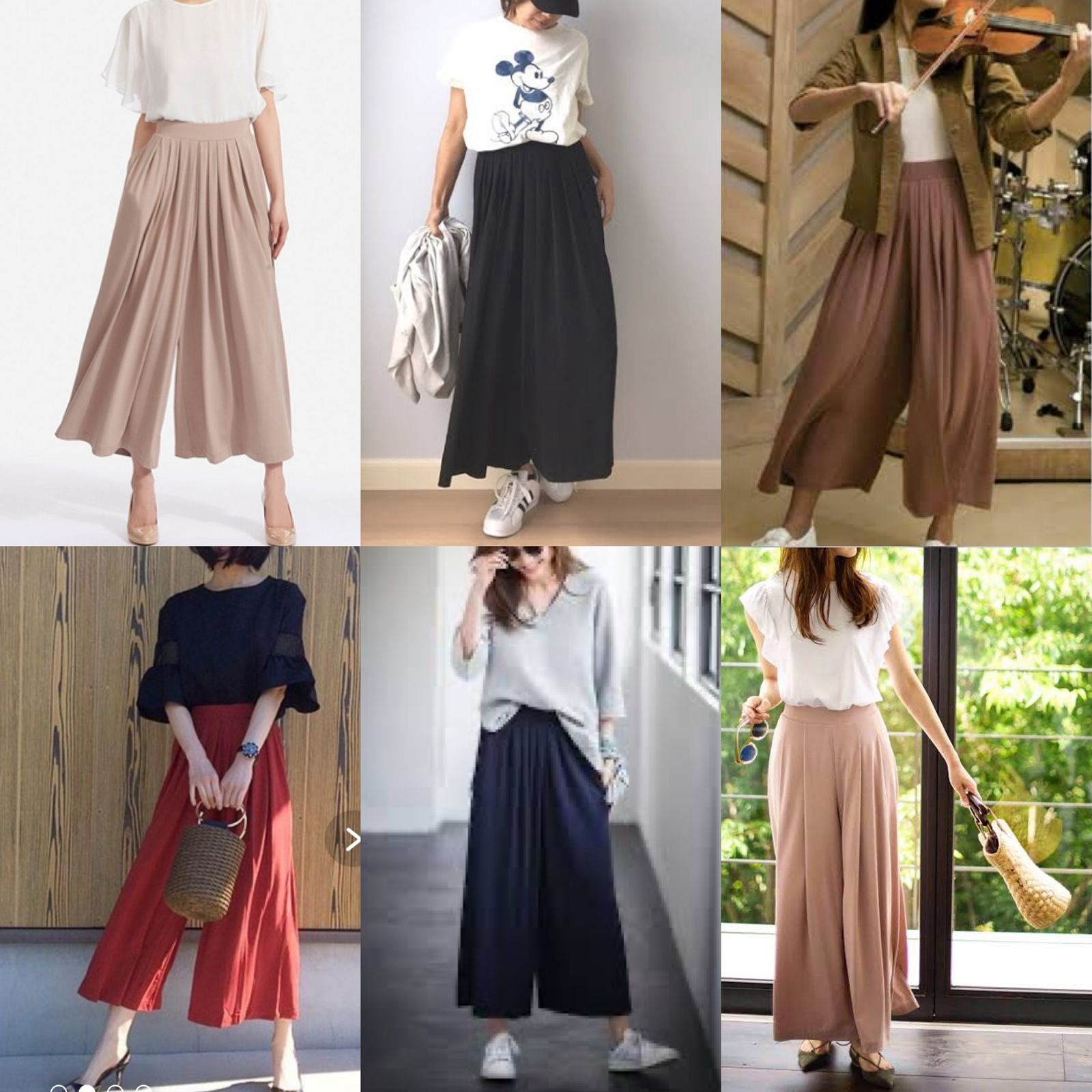 UNIQLO Women Cullote Wide Pants