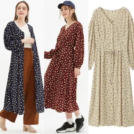 Image of GU Long Dress