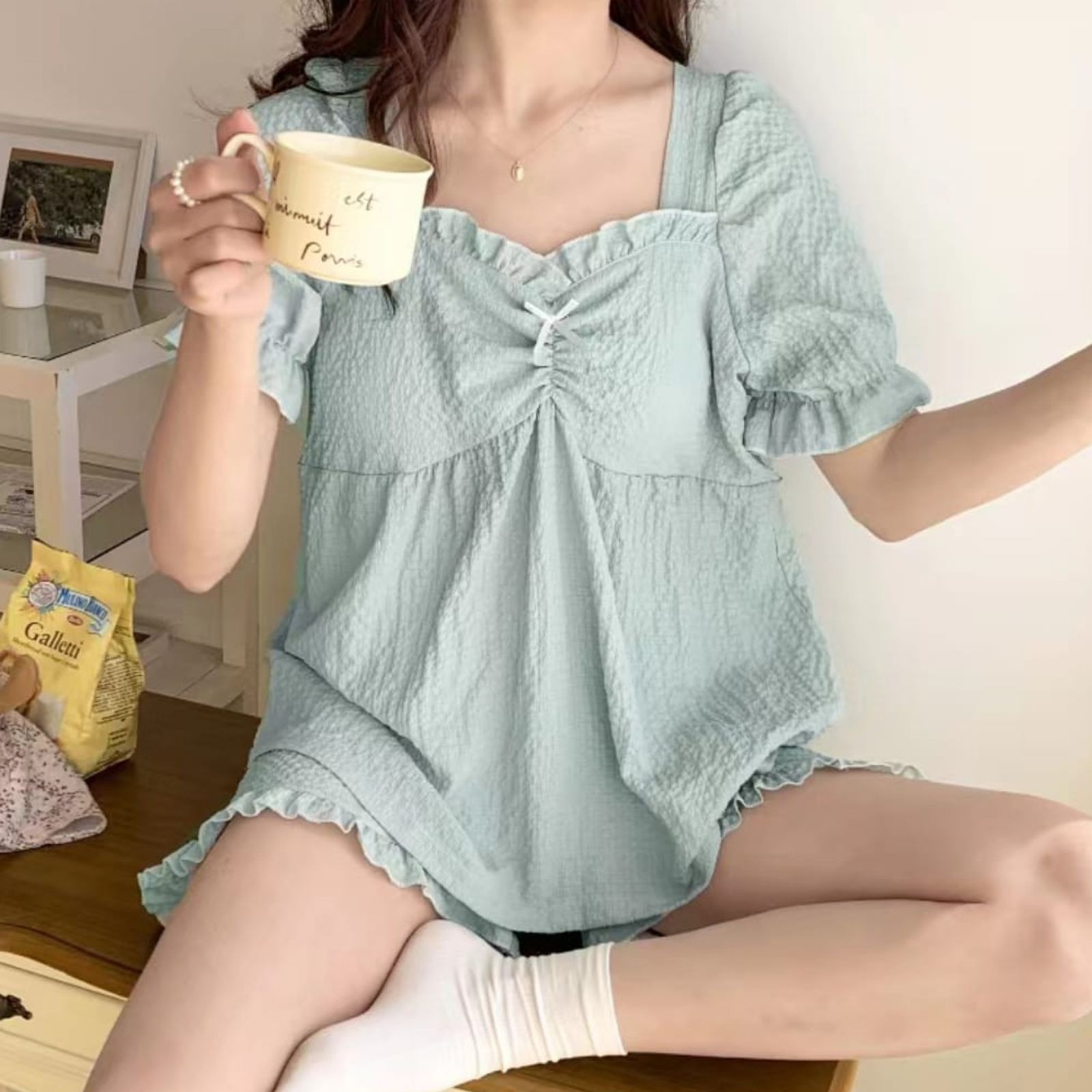 Setelan Baju Tidur with Breast Pad
