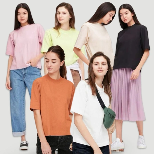 Image of UNIQLO Women Relaxed Boxy T-Shirts
